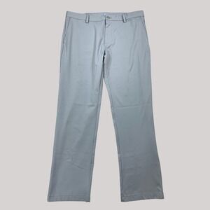 Southern Tide Jack Performance Pant Mes 40x32 Steel Grey Golf Wicking Stretch